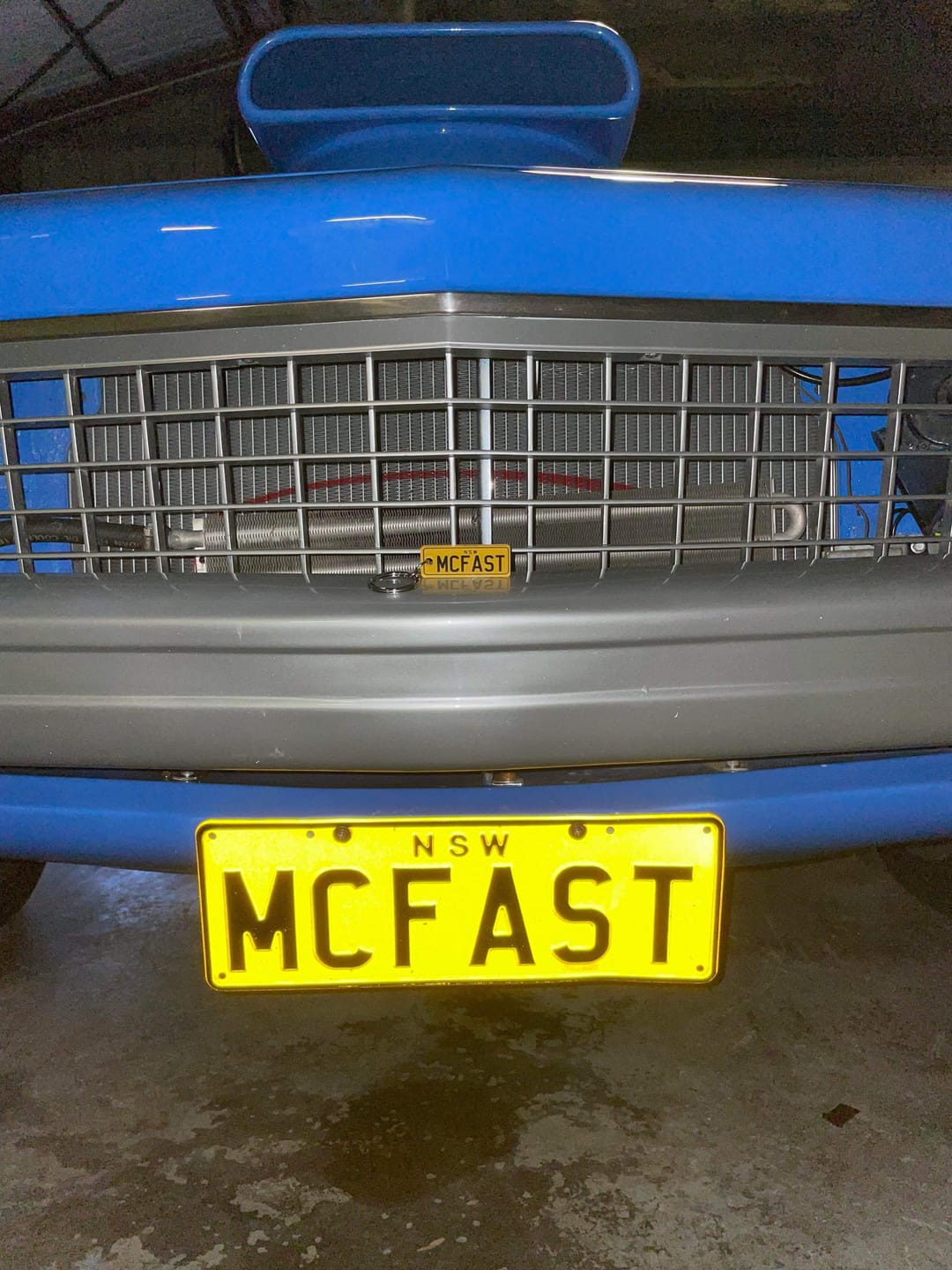 Customer photo review of NSW Traditional Licence Plate Custom Keychain