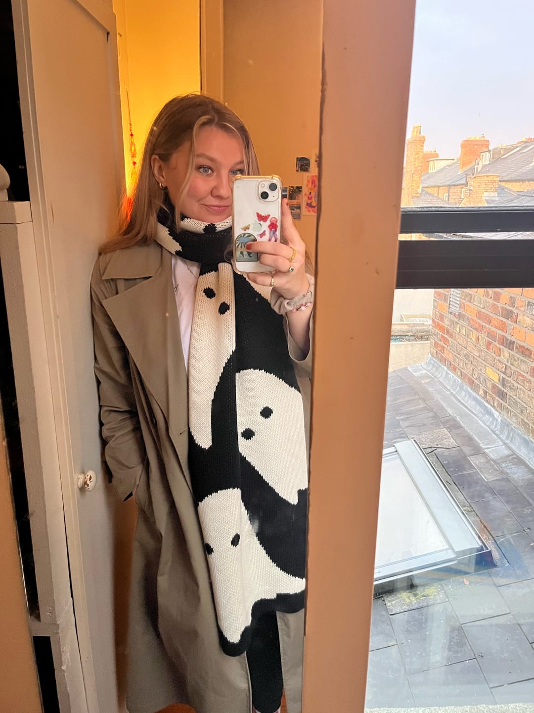 Customer photo review of Ghost Scarf x Tatty Devine
