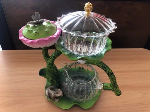 Customer photo review of Lotus Flower | HZTEAPOTS®