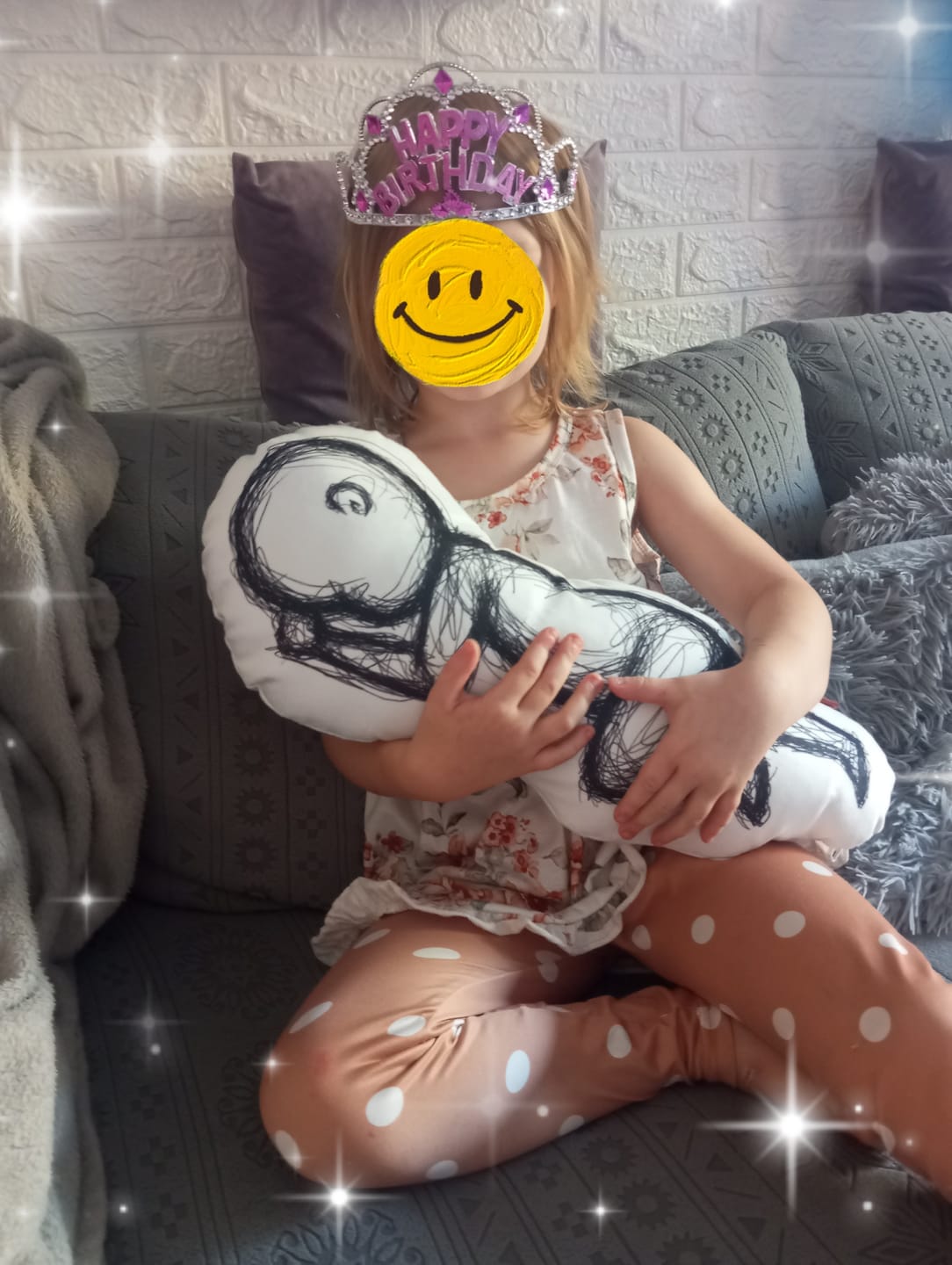 Customer photo review of BABYKISSEN SCRIBBLE ONE