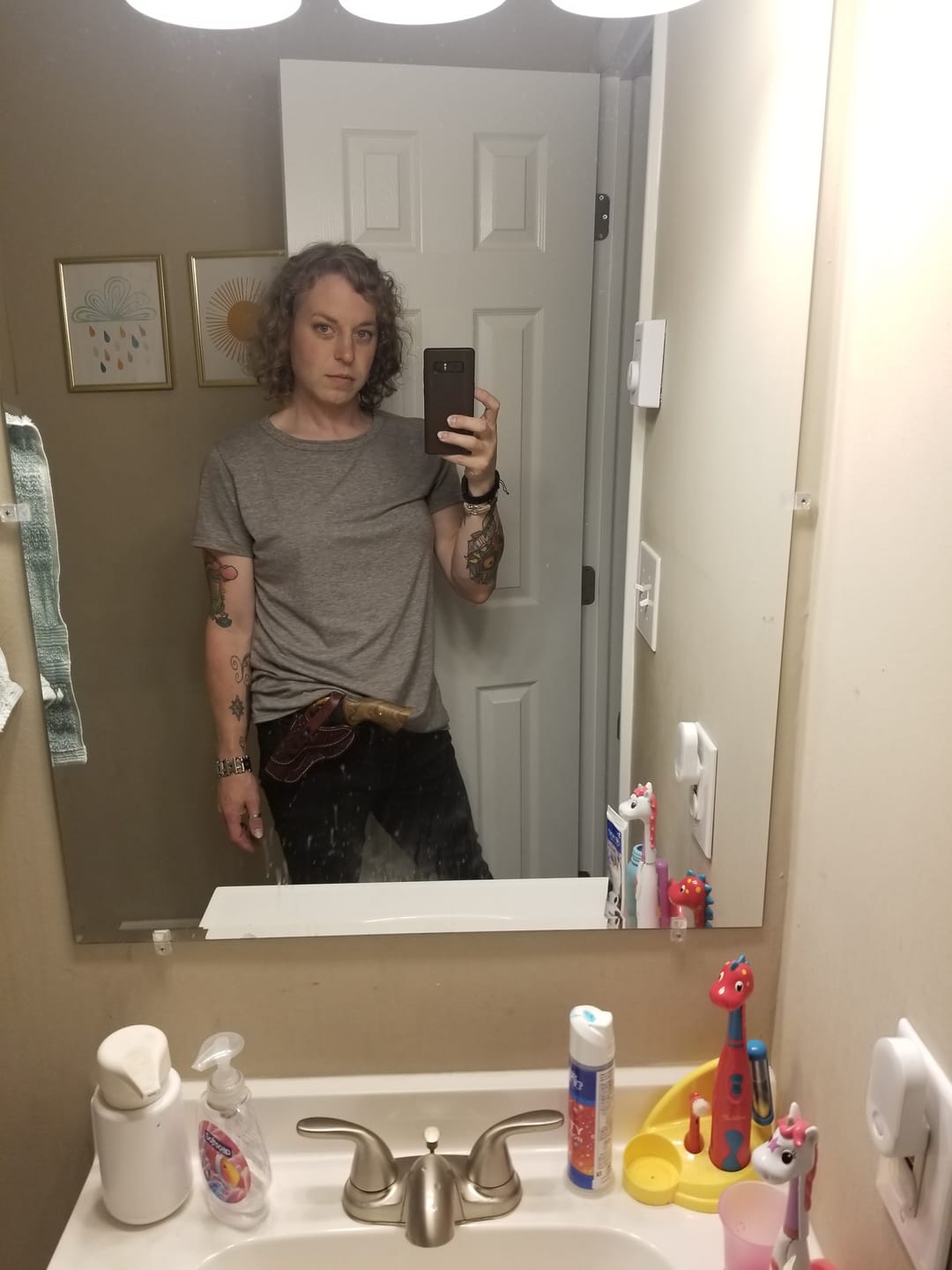 Customer photo review of Outdoorsman Crossdraw Holster