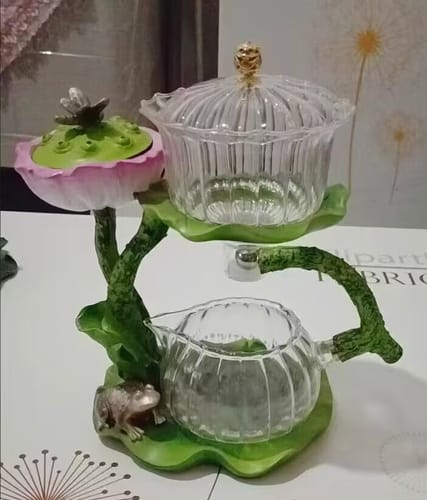 Customer photo review of Lotus Flower | HZTEAPOTS®