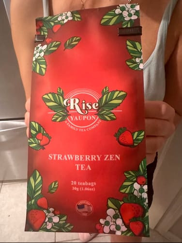 Customer photo review of Strawberry Zen Tea