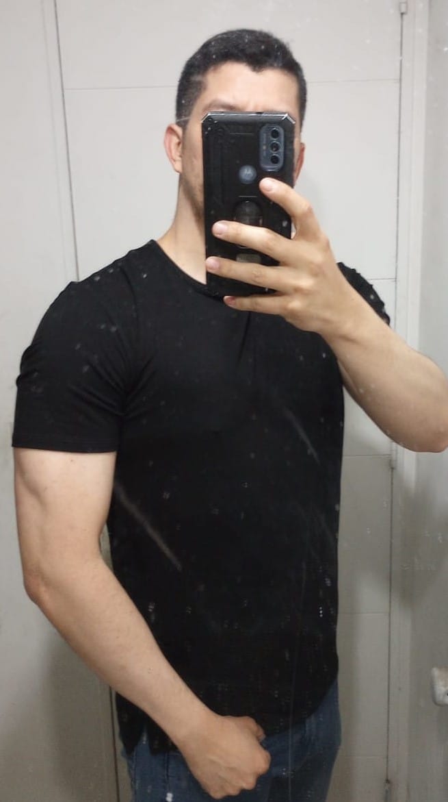 Customer photo review of Polera de Bambú Ultra Suave Back in Time