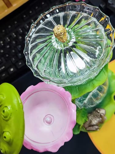 Customer photo review of Lotus Flower | HZTEAPOTS®