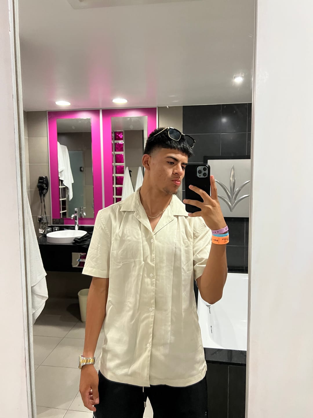 Customer photo review of 140 Frooty Swim Shorts