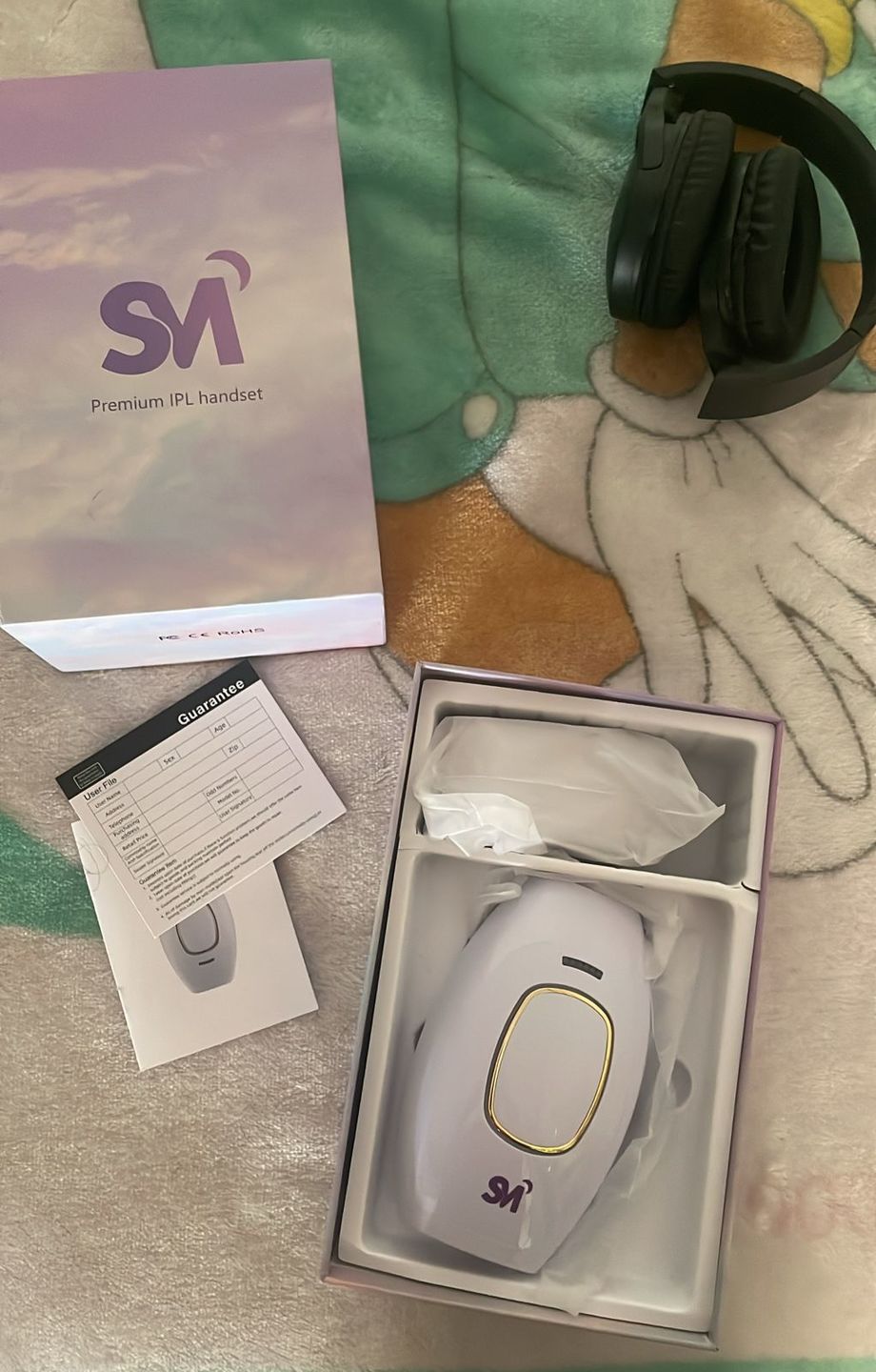 Customer photo review of Depiladora Premium IPL