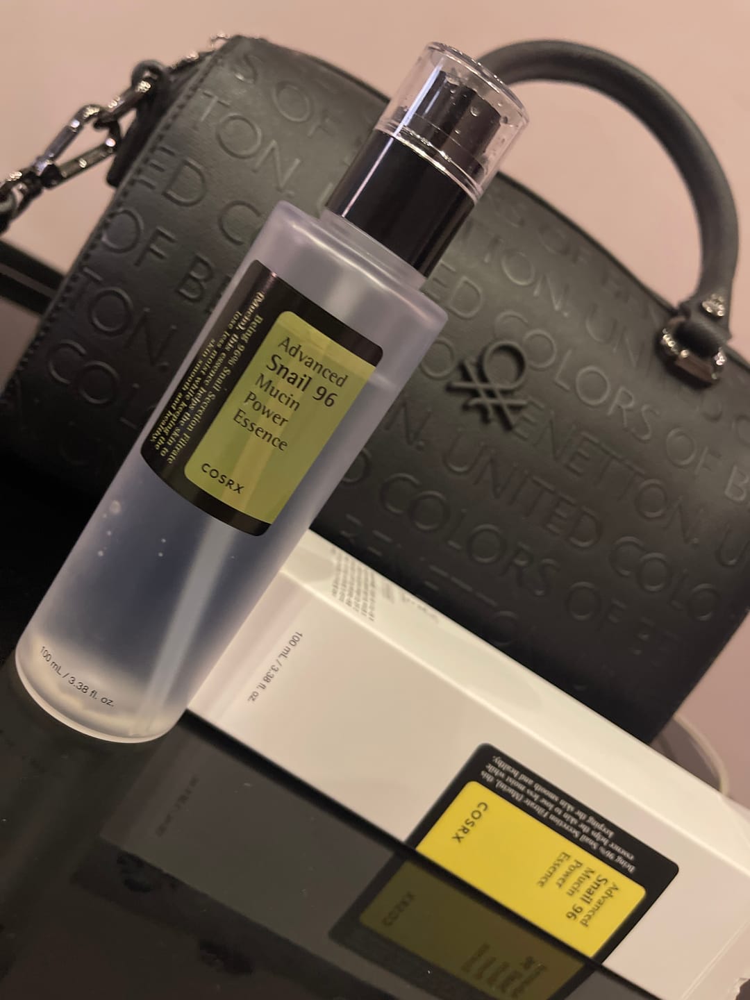 Customer photo review of اسنس موسين الحلزون 96 من كوسركس - 100مل