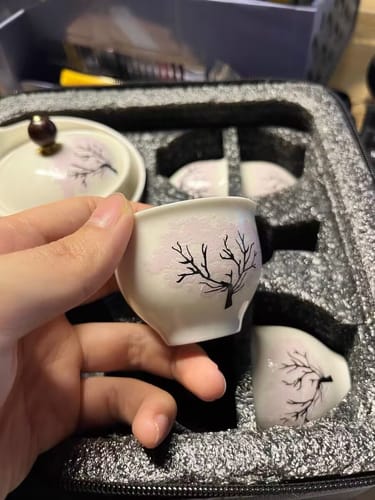 Customer photo review of Color-Changing Sakura | HZTEAPOTS®