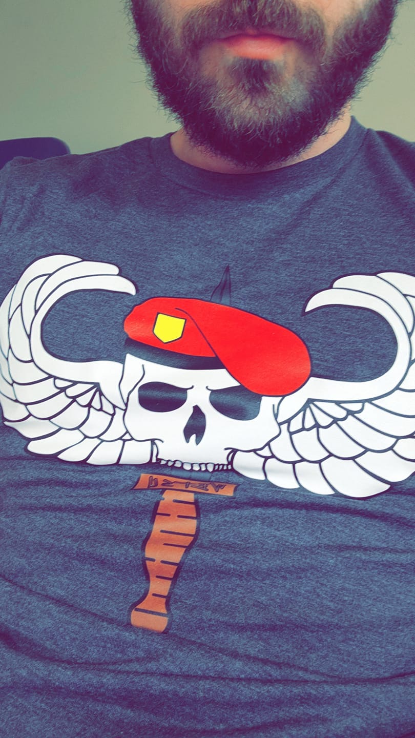 Customer photo review of OG Logo Shirt in Gray