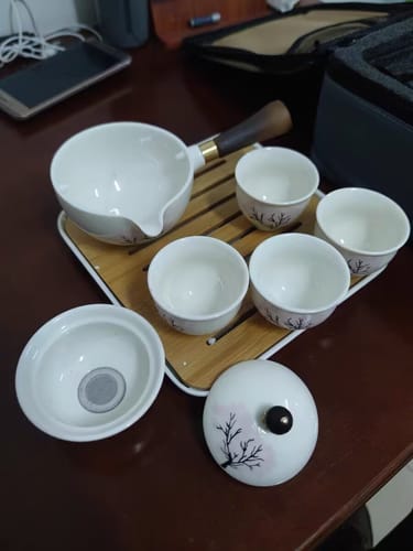 Customer photo review of Color-Changing Sakura | HZTEAPOTS®