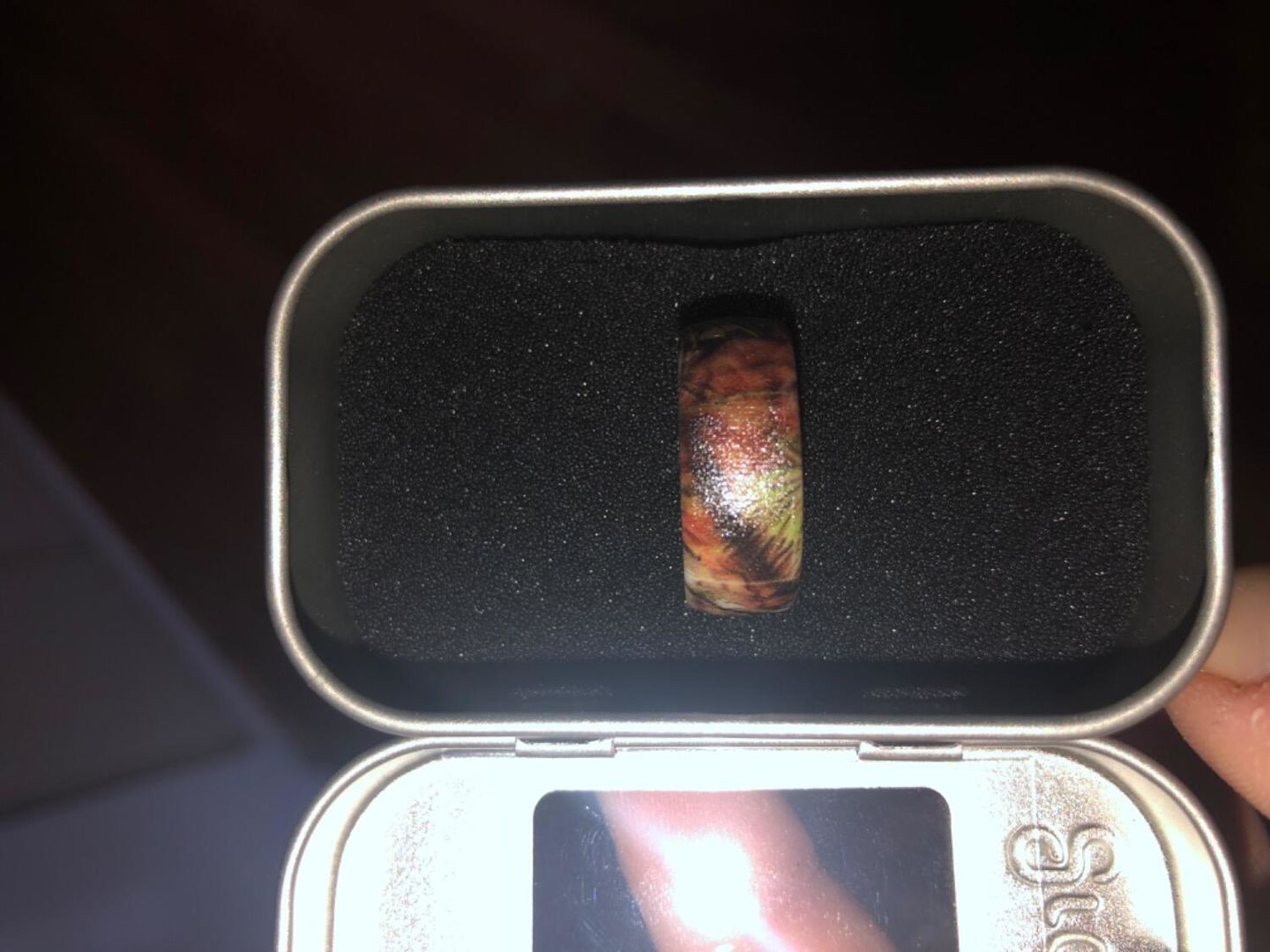 Customer photo review of Groove Life Silicone Ring -  Mossy Oak Breakup Country