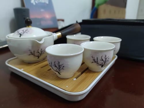 Customer photo review of Color-Changing Sakura | HZTEAPOTS®