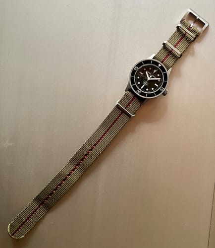 Customer photo review of Five Eye Nylon Strap