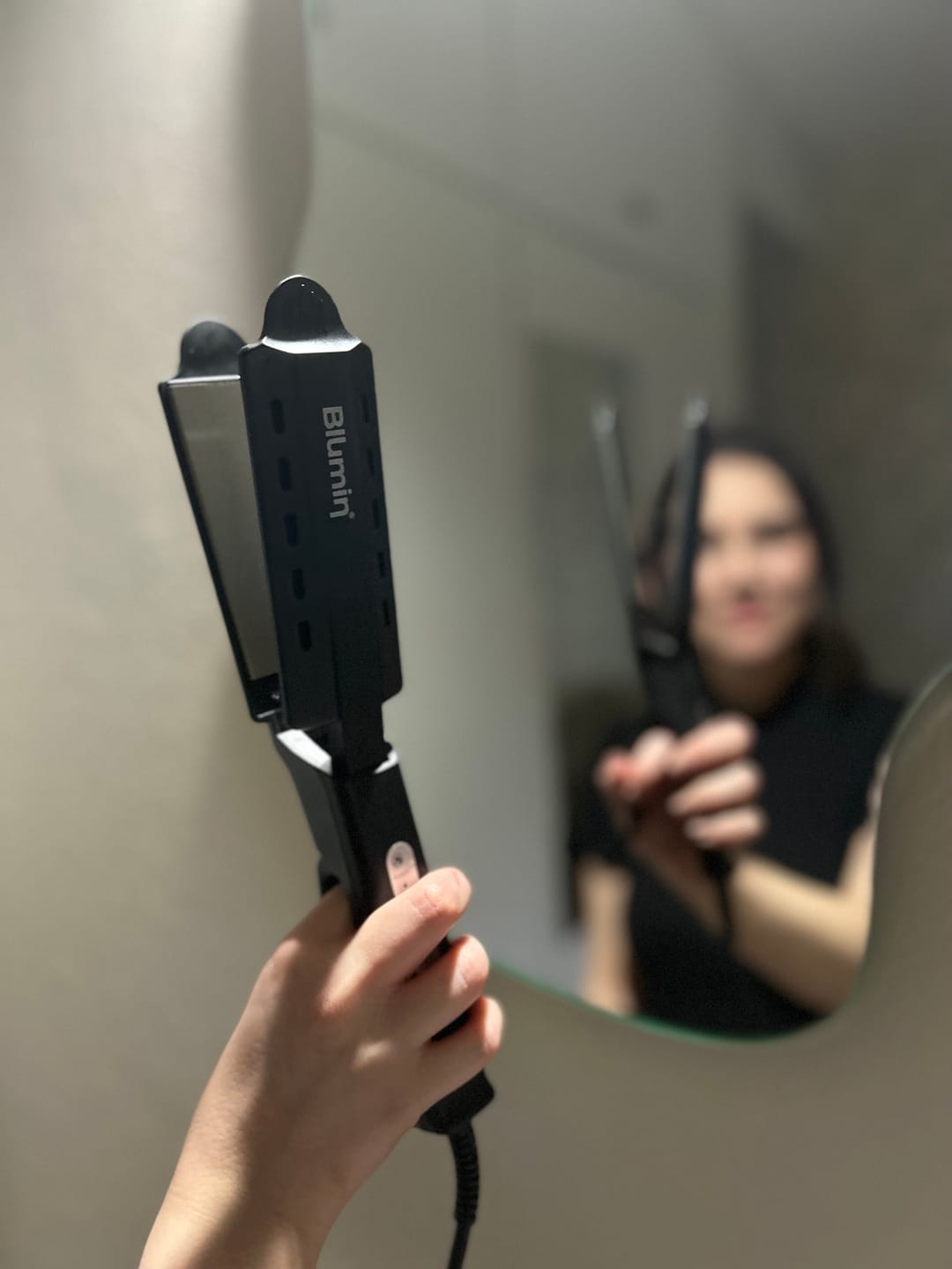 Customer photo review of Plancha de Pelo Profesional IonicWave Blumin