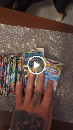 Customer video review of Clutch Pokémon Mystery Booster Box (36 Packs)