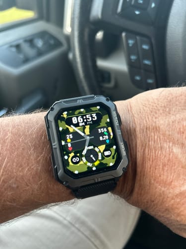 Customer photo review of THE INDESTRUCTIBLE - SMARTWATCH