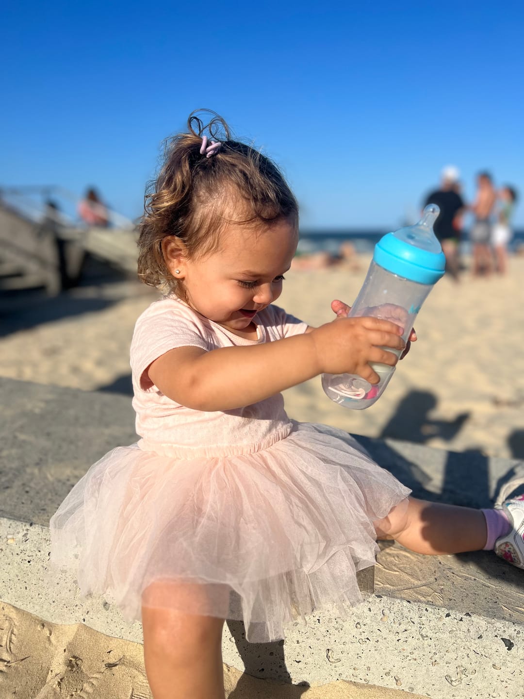 Customer photo review of The One Sippy Teat Cup 250ML (9M+) (Twin Pack)