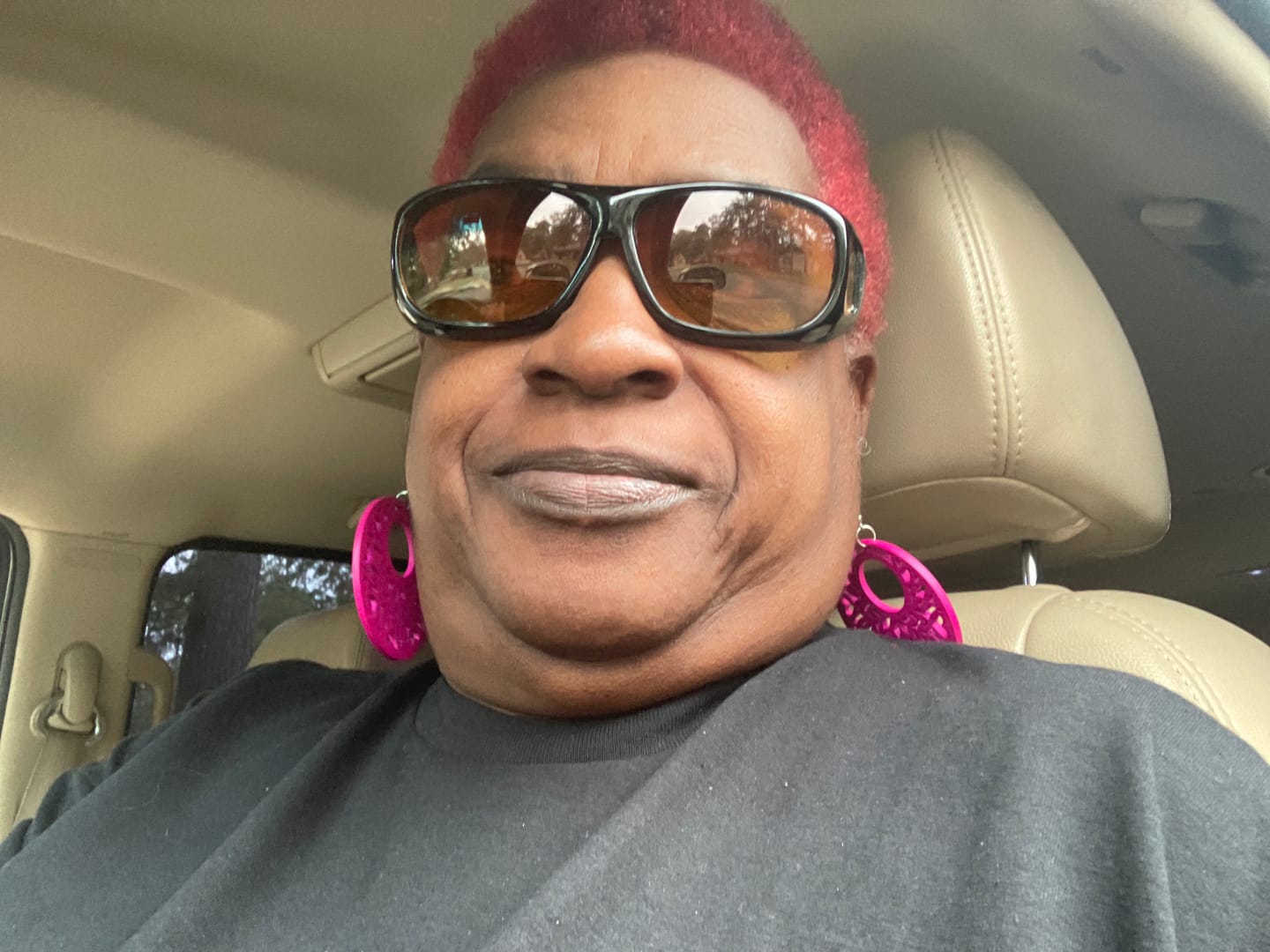 Customer photo review of Headlight Glasses with "GlareCut" Technology (Drive Safely at Night)