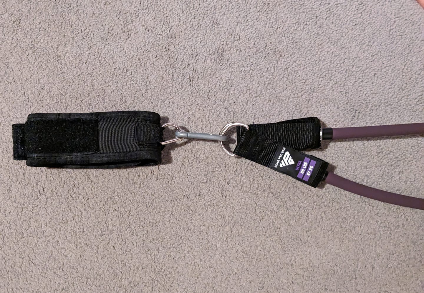 Customer photo review of Add-on Stackable Bands - 130lbs (60kg)