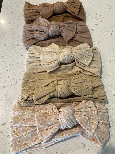 Customer photo review of 5 Piece Headband Set