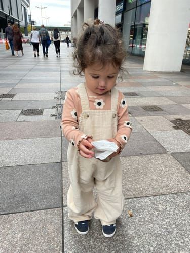 Customer photo review of Esme Overalls