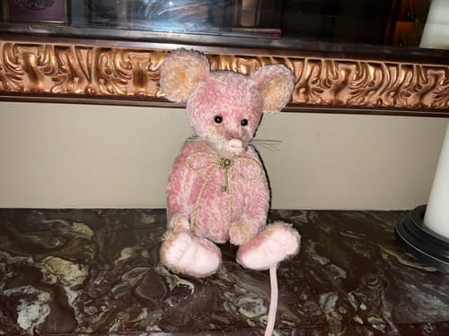 Customer photo review of Charlie Bear Mouse Sweet Cicely