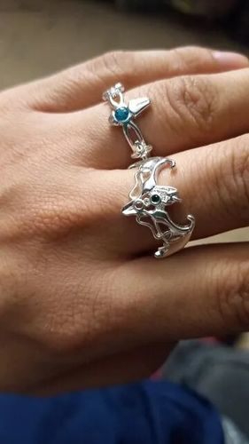 Customer photo review of Bague Dragon<br> Hyorinmaru (Argent)