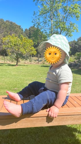 Customer photo review of Parker cotton hat