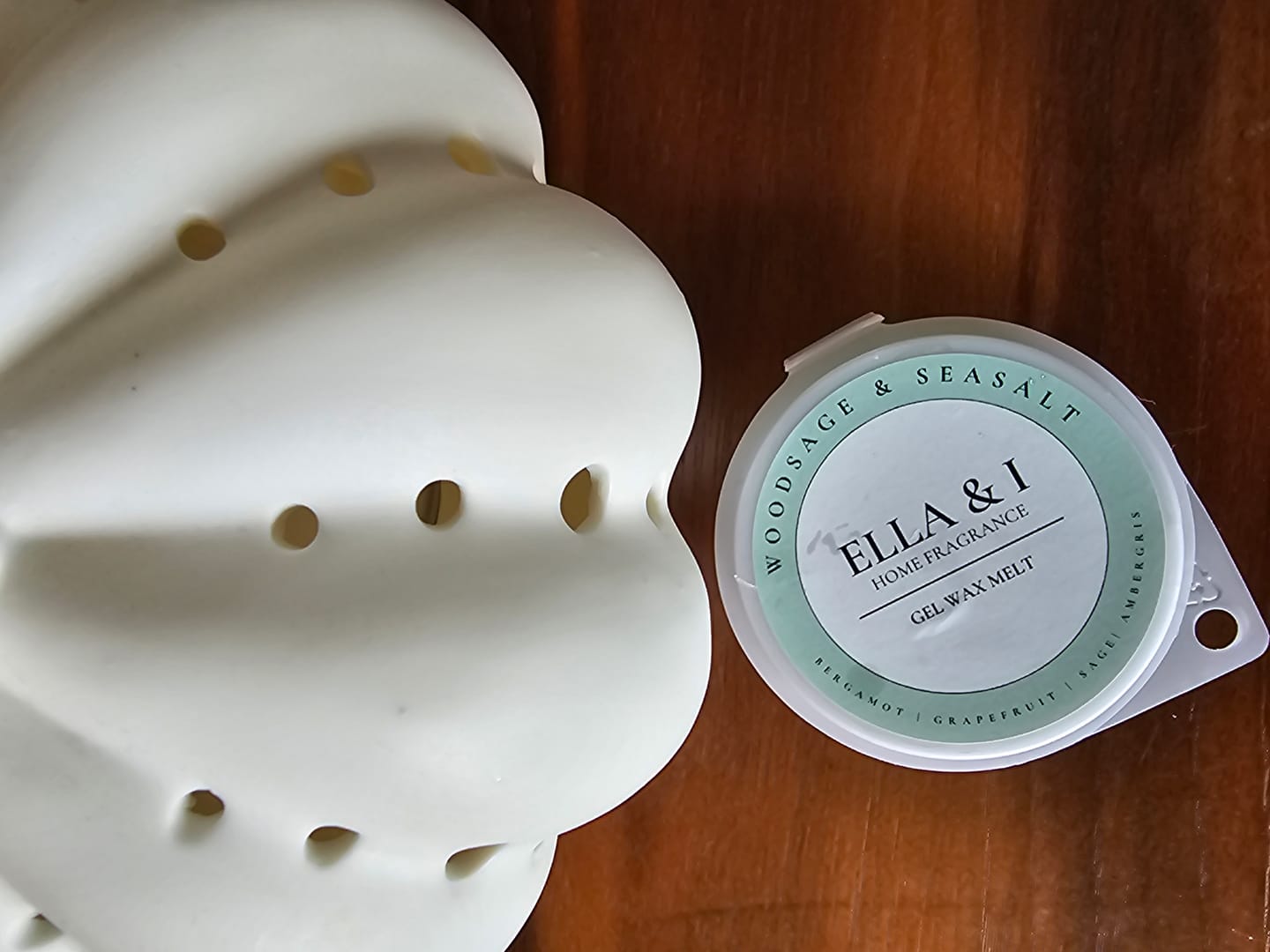 Customer photo review of Woodsage & Sea Salt Gel Melt