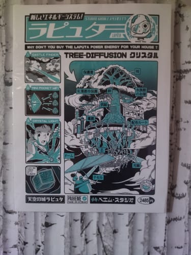 Customer photo review of Laputa Print