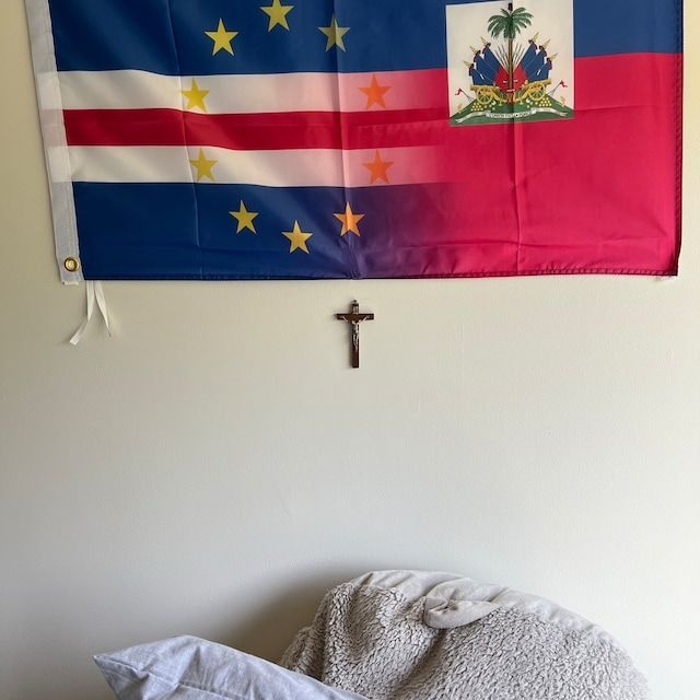 Customer photo review of Custom Standard Flags