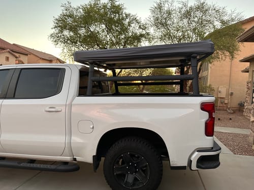 Customer photo review of Roof Top Tent Shell Protection Cover
