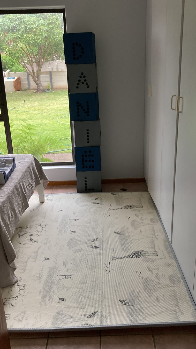 Customer photo review of Safari Toile/ Dune Play Mat
