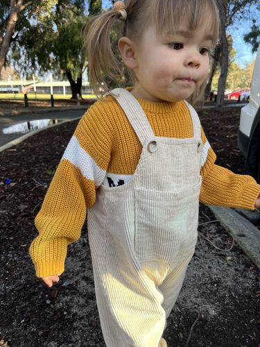 Customer photo review of Esme Overalls