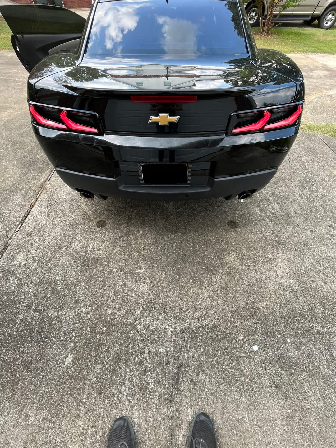 Customer photo review of 2014-2015 CHEVY CAMARO UMBRA LED TAILLIGHTS GLOSS BLACK/SMOKE LENS