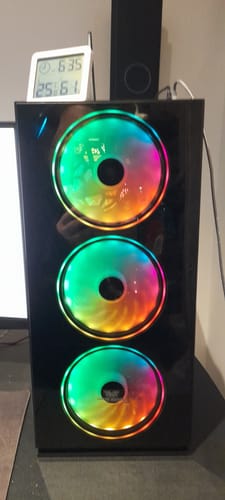 Customer photo review of NeonZilla - i7 12th 32GB RTX 4070Ti 12GB 840SE