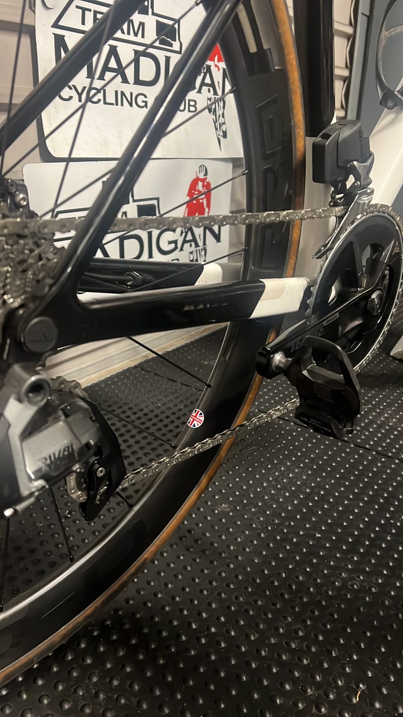 Customer photo review of KMC X11 11 Speed Bike Chain - 114L - Black / Silver