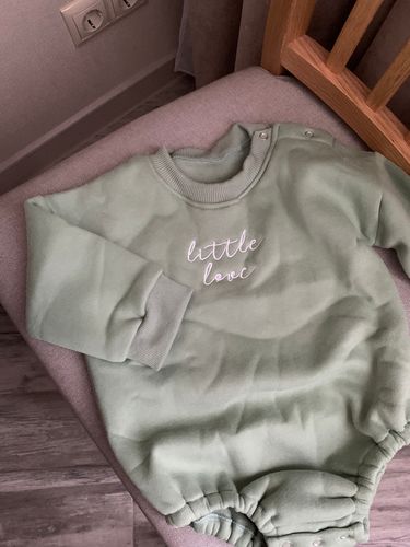 Customer photo review of Little Love Sweater Bodysuit