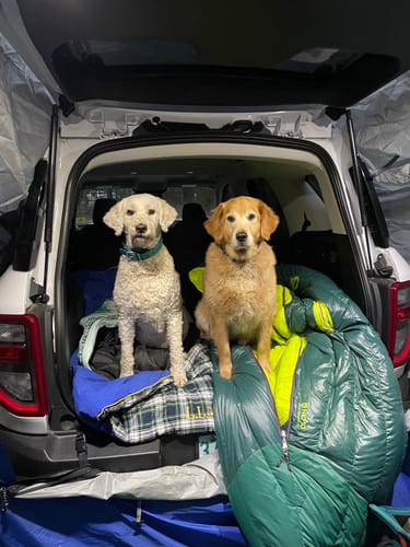 Customer photo review of deepsleep Solo Mat for Ford Bronco Sport