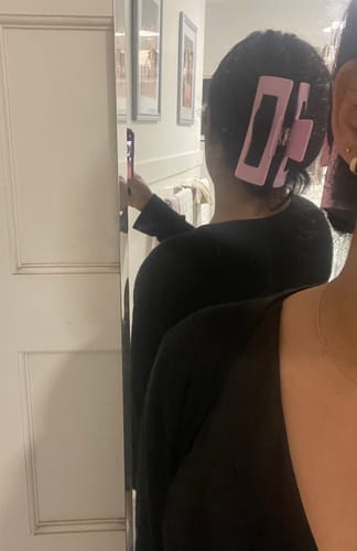 Customer photo review of Dreamy Claw Clip Bundle-Summer Collection (Value of: $106)