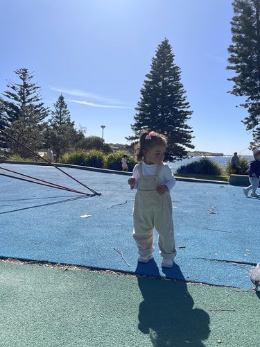 Customer photo review of Esme Overalls