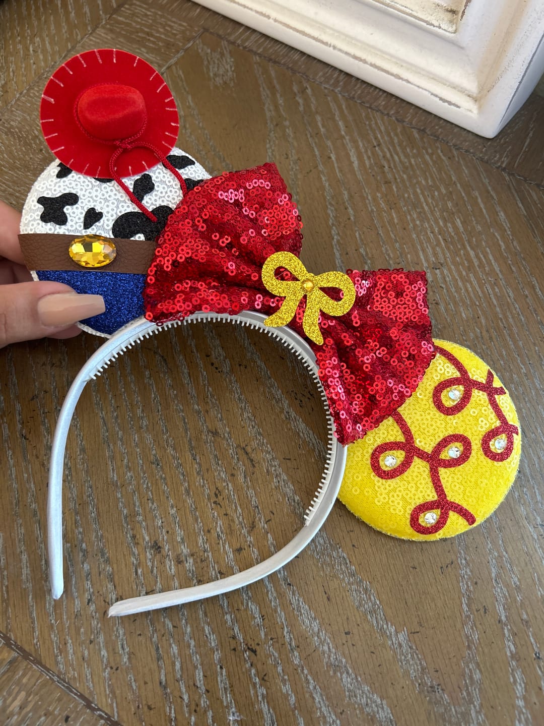 Customer photo review of Jessie Mickey Ears