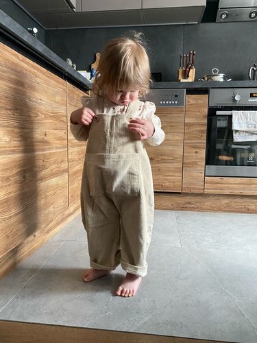 Customer photo review of Esme Overalls
