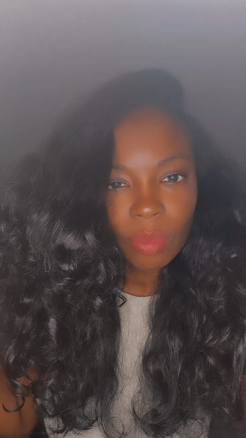 Customer photo review of Raw Indian Curly Hair