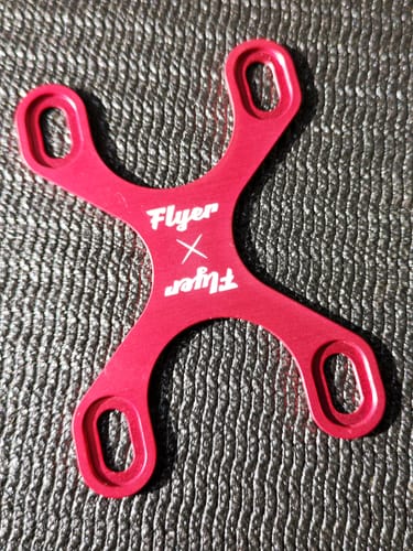Customer photo review of Flyer X Mounting Plates