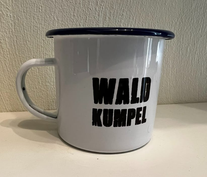 Customer photo review of Der Wald Kumpel  - Emaille Tasse