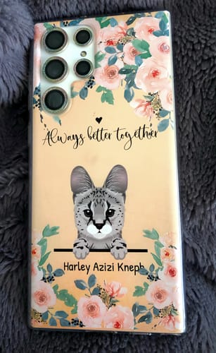 Customer photo review of All my pets - Personalised phone case