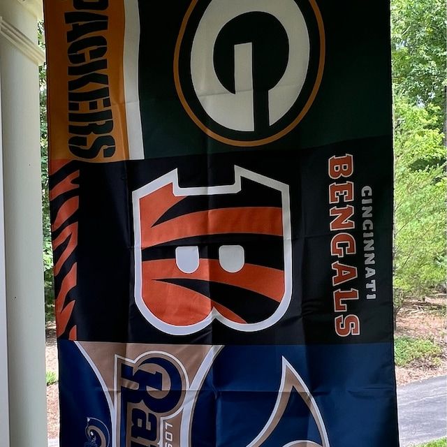 Customer photo review of Custom Standard Flags