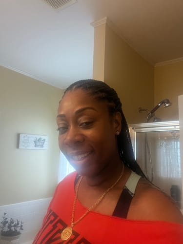 Customer photo review of Growth Sensation and Super Growth Oil Duo